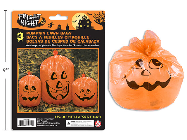 SACS A FEUILLES CITROUILLES 3 MCX (HW)(RW)