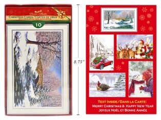 CARTES DE SOUHAIT DELUXE BILLINGUES 10MCX (XM)(G2)