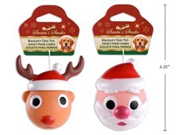 JOUET SQUICK POUR CHIEN BOULE 3&#39;&#39; (XM)(G3)