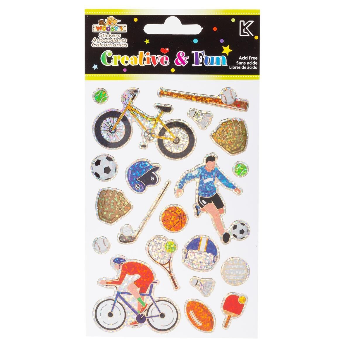 AUTOCOLLANT 4X6 SPORT ÉTÉ