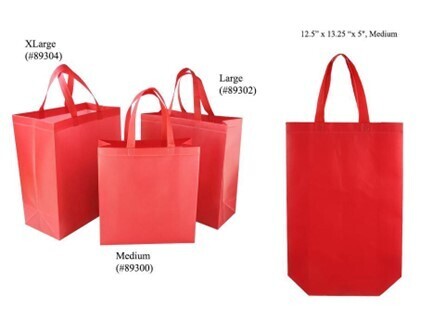 SAC DE MAGASINAGE ROUGE LARGE (F3-1)