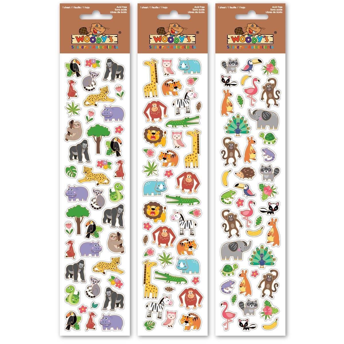AUTOCOLLANT 10X2 JUNGLE