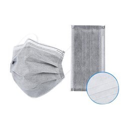 Masque jetable pour adulte gris boite de 50