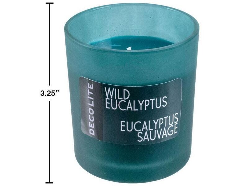 Bougie 1 mèche eucalyptus sauvage