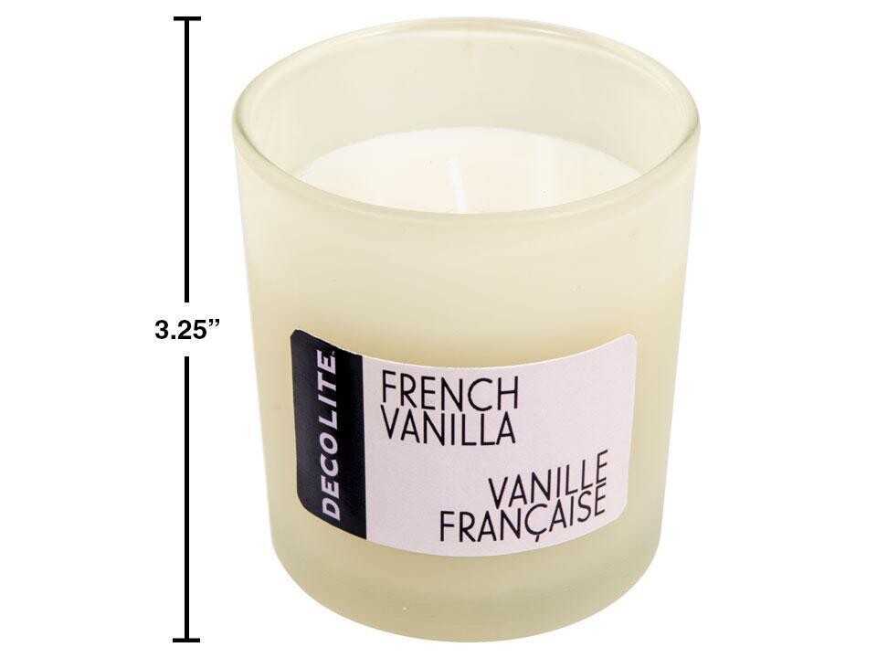 Bougie 1 mèche vanille française (RW)