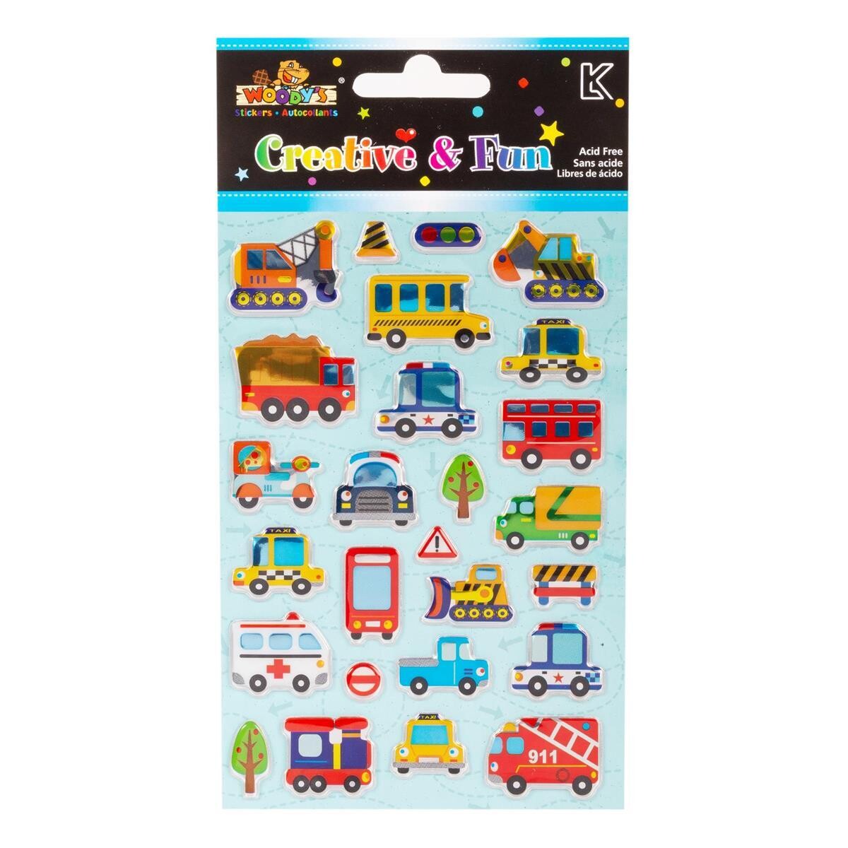 AUTOCOLLANT 4X6 TRANSPORT