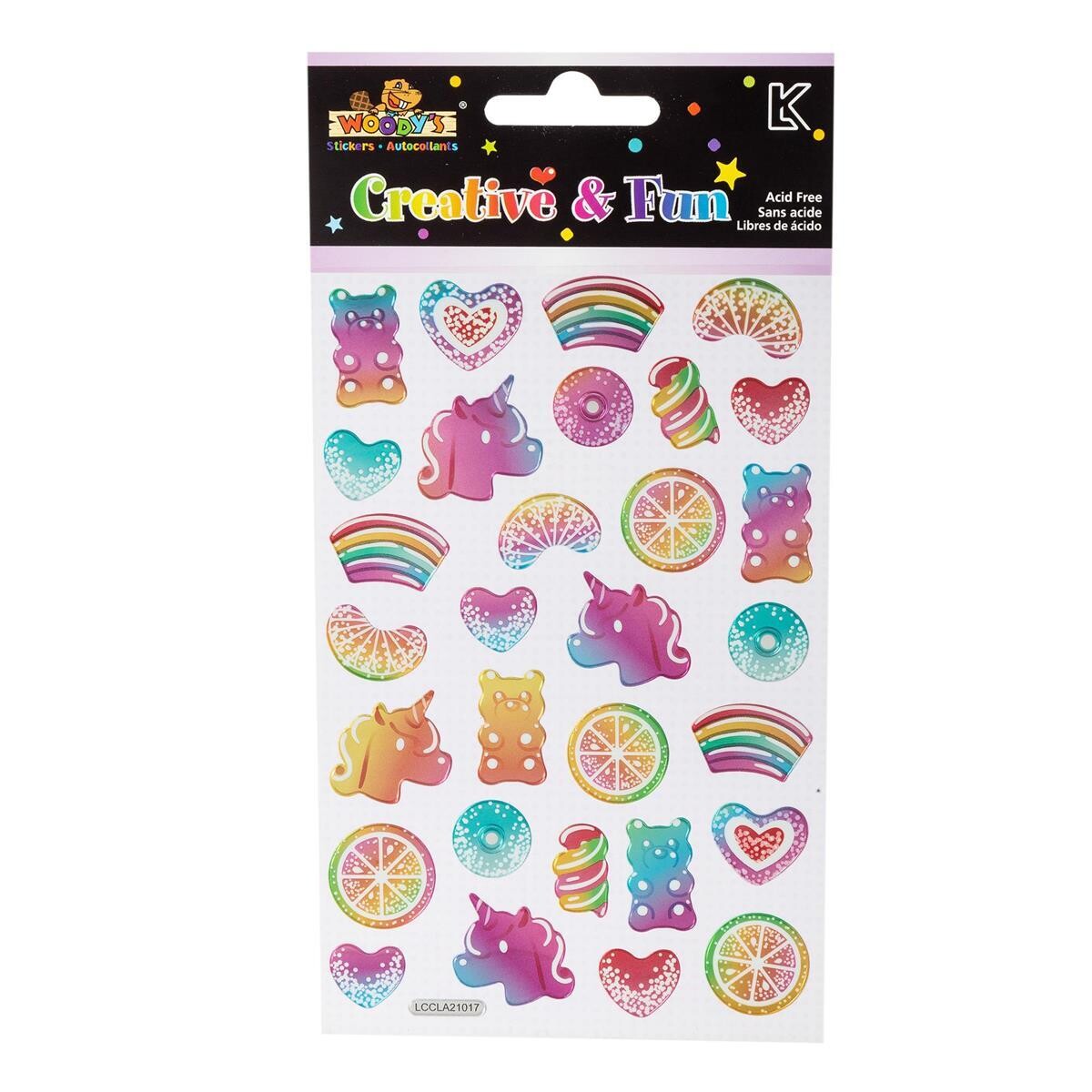 AUTOCOLLANT 4X6 BONBONS GELATINE