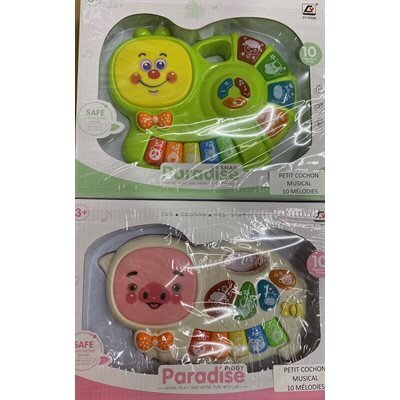 Jouet Petit cochon musical 10 mélodies (A3-1)