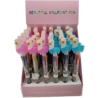 Stylos 6 en 1  Lama    36/présentoir (H1-1)