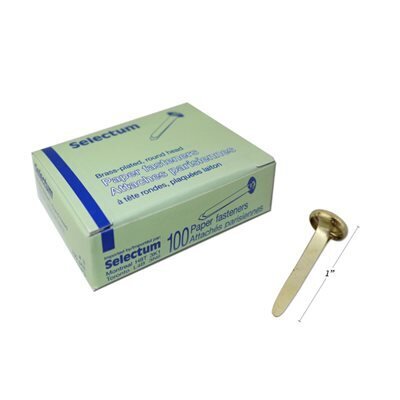 Attaches parisiennes 3/4&quot; / bte 100  25mm #4 (H2-5)