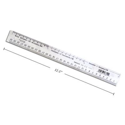 Règle standard claire  30cm   (H2-9)