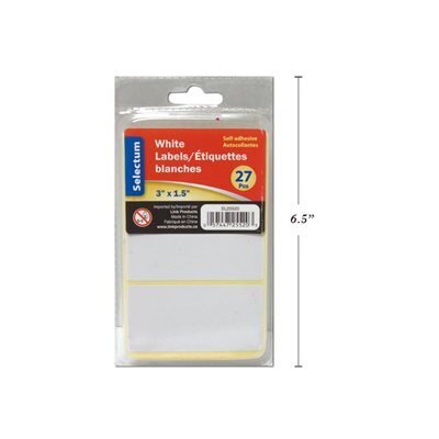 Etiquettes 1.5X3 (27)   (H3-8)