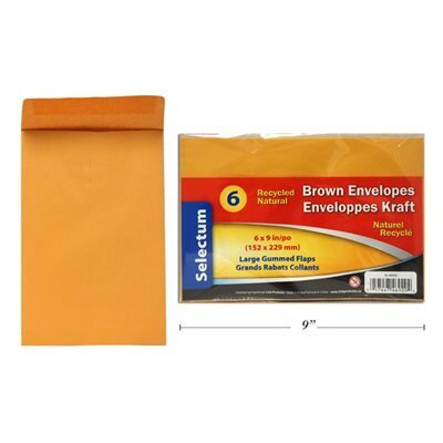 Enveloppes brunes 6x9PO (6)   (H5-2)