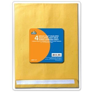 Enveloppes brunes (4) 10x13  (H5-2)