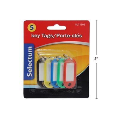 Porte-clé plastic/carte (5)  (H5-10)