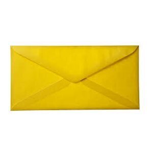 Enveloppe # 10 Canari (25)  LIQ (H5-3)