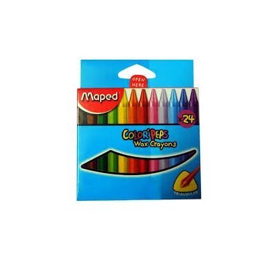 Crayon de cire Color&#39;peps Maped 24  (I5-9)