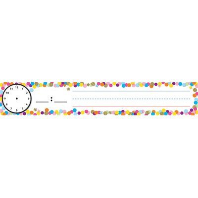 Insertions 2x12 pouces Confetti (12) (I5-10)