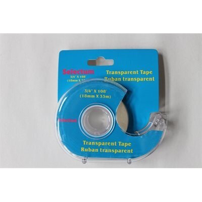 Ruban adhésif 18mm x 33m transparent (I4)