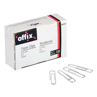 Trombones No. 1 (1 3/16) Offix Uni. Argent (H2-5)