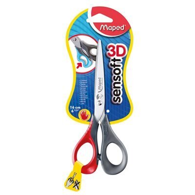 Ciseaux  gaucher Sensoft Left Handed 6pouces/16 cm (H2)