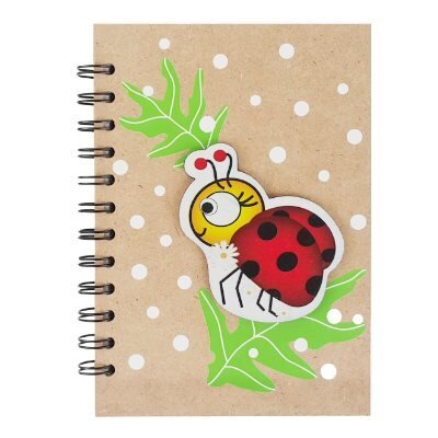 Cahier de notes en bois 5x7 (K2-6)