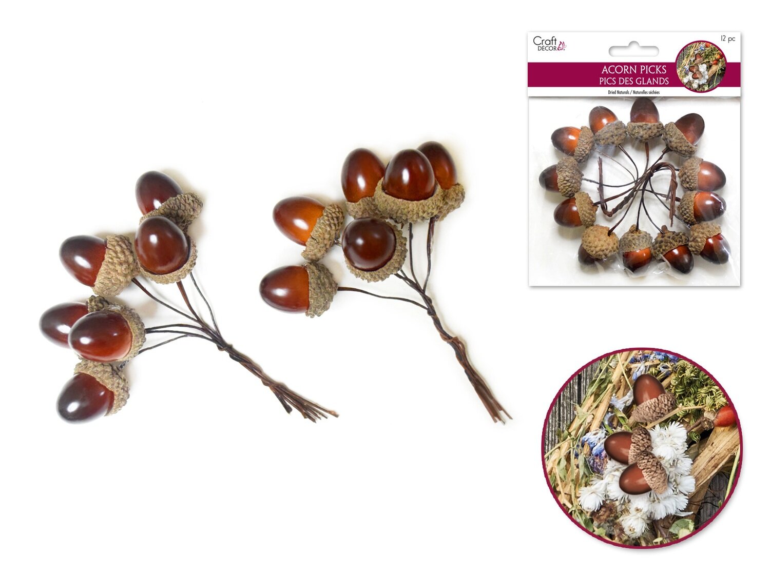 Déco 1 pouces 12 pcs (RW)