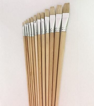 Pinceau soie de porc serie 579 #8 (J2-8)