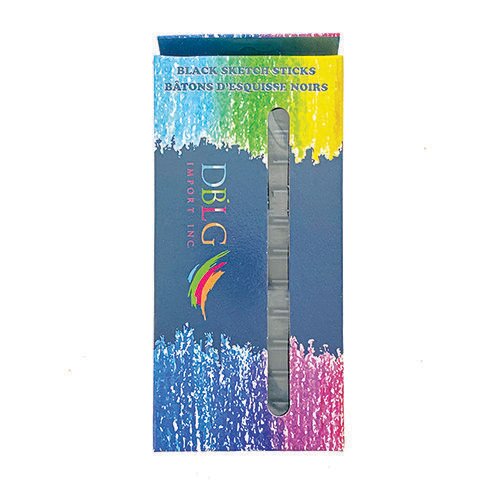 Baton sketch noir fusain (12) (K2-4)