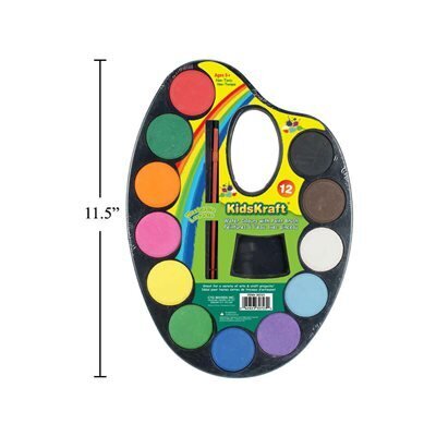Palettes de pastilles a l&#39;eau (12) (K2-3)