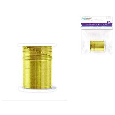 Fil métallique or 10 mètres (K4-8)