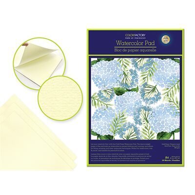 Tablette aquarelle 9x12 230gsm 18fls acid free (J1)