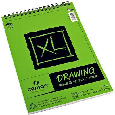 Tablette Canson a dessin XL 11x14 60 fls (J2-1)