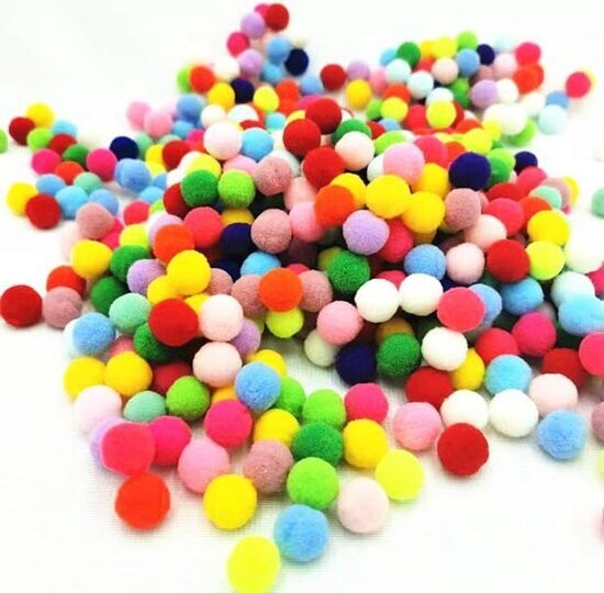 Pompons - Format/Couleur au choix (RW)