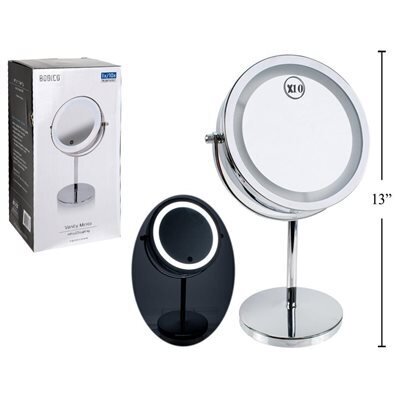 Miroir 1x/10x 18cm avec LED 18cm (K3-6)