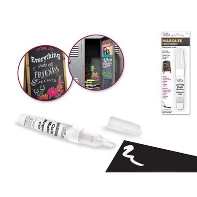 Marqueur craie 6mm tableau liquide Blanc (K4-5)