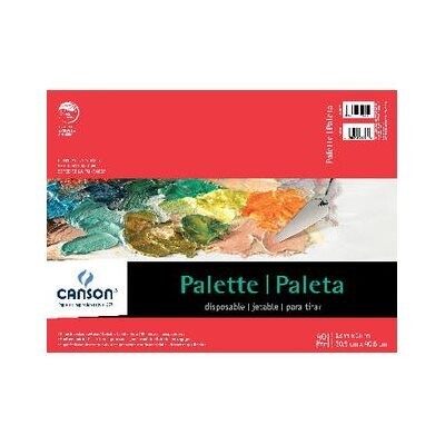 Tablette Canson Papier palette 12x16 40 pages (J1)