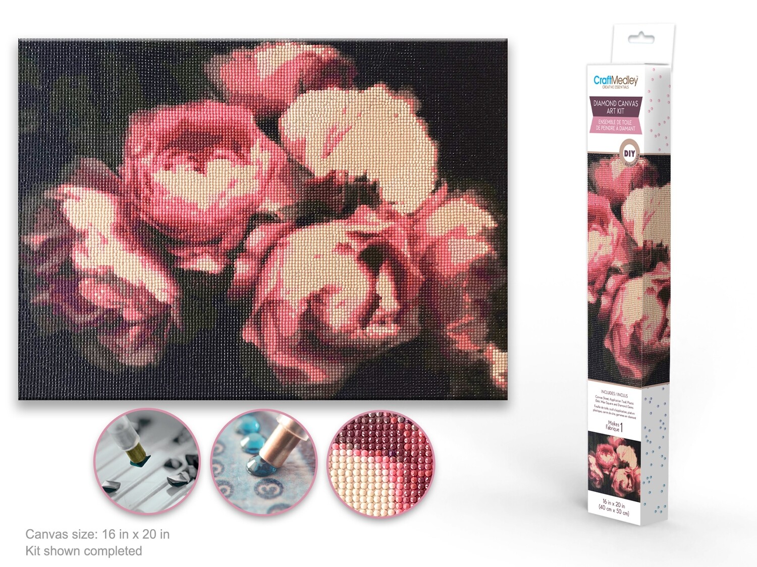 Diamond painting roses 40x50(A4-2)