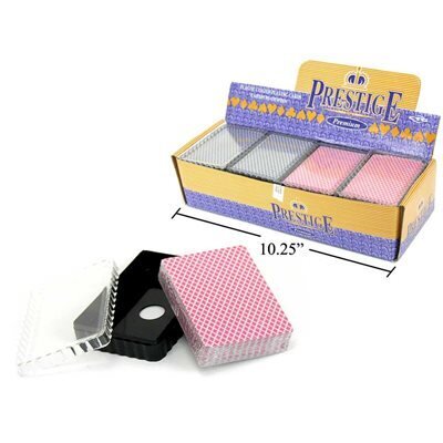 Jeu de cartes / boitier plastique prés. de 12 (1.30$UN) (A11-4)