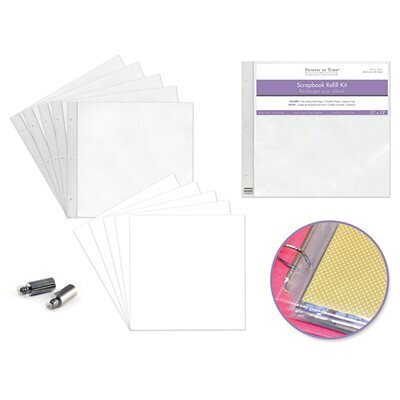 Recharge scrapbook 12x12 @5 avec rallonges (J5)