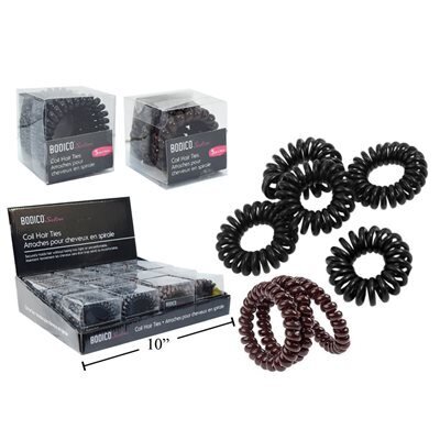 Elastique Twist cheveux presentoir de 16  (L4-3)