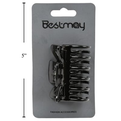 Clip - pince a cheveux noir (L4-1)