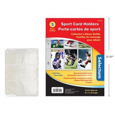 Pochettes cartes sportives (5)  * (L4-4)