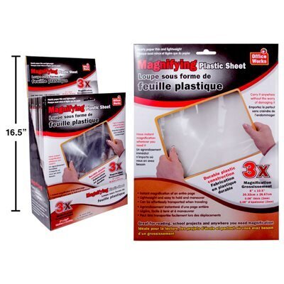 Loupe format 8.5x11 Grossit x3 (I3-4)