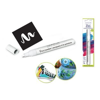 Marqueur base eau multi usage Blanc (J1)(DISC)