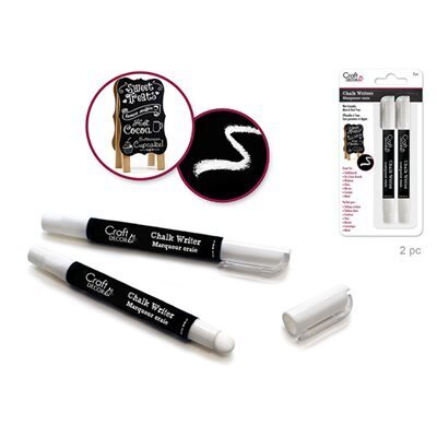 Marqueur craie blanc (2) sur carte (K4-4)