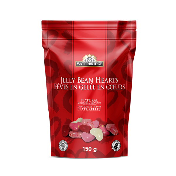 Feves en gelee en coeur en sac 150g