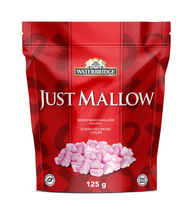Micro guimauves en coeur en sac 125g (SV)