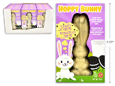 Chocolat blanc biscuit et creme solide lapin 90g (PQ)