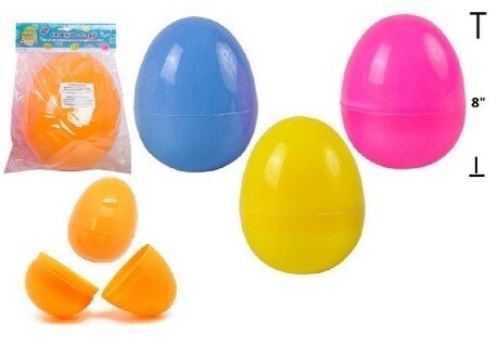 OEUF DE CHASSE REMPLISSABLE JUMBO 8.2&#39;&#39;x6.4&#39;&#39; (PQ)